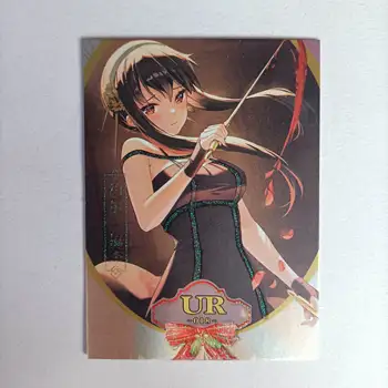 Tanrıça Hikayesi tanrıça bayram Yeni UR kart Yor Forger Tohsaka Rin anime karakterler bronzlaşmaya toplama kartı oyuncak arkadaşlar için hediyeler 5