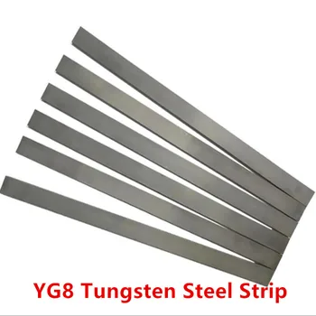 YG8 sert alaşımlı tungsten çelik çubuk kalınlığı 2mm süper sert darbeye dayanıklı aşınma parçaları tungsten çelik bıçak malzemesi