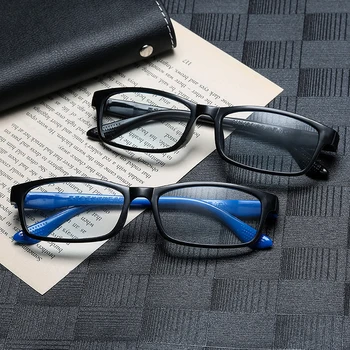 Yüksek Çözünürlüklü Anti-mavi ışık okuma gözlüğü Retro Moda Presbiyopi gözlük Kadınlar Ve Erkekler İçin Unisex Gözlük