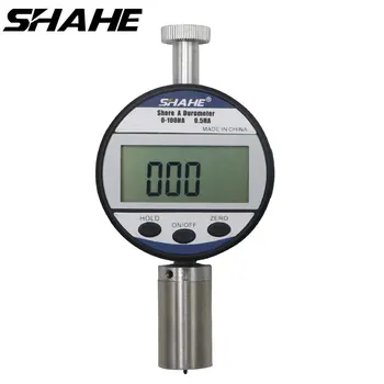 SHAHE 10-90 HA Taşınabilir Durometre sertlik test cihazı Shore Sertlik Ölçer Dijital Kauçuk sertlik test cihazı