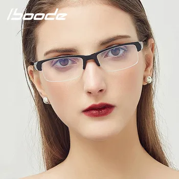 ıboode Miyop Gözlük Lens Siyah Çerçeve Gözlük Miyopi-1.00 - 1.50-2.00-2.50-3.00-3.50-4.00 Diyoptri Miyop okuma gözlüğü