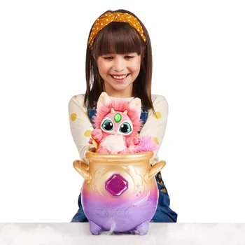 Yeni Magics Oyuncak Mixies Pembe Büyülü Misting Kazan Karışık Sihirli Sis Pot çocuk oyuncakları Doğum Günü Hediyeleri için çocuk oyuncağı Renkli