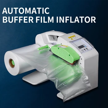 Otomatik yastık hava yastığı makinesi, kabak film şişirme, ekspres paketleme ve paketleme hava sütunu darbeye dayanıklı film doldurma