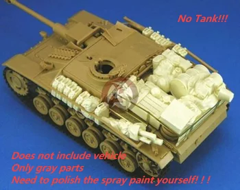 1:35 Ölçekli Reçine döküm Zırhlı Araç Parçaları Modifikasyonu İçermez Tankları Boyasız Model 35932